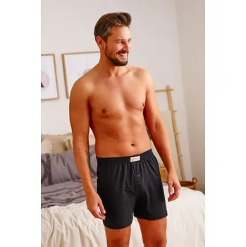 Pánské kraťasy Černé pánské trenýrky Velikost: S