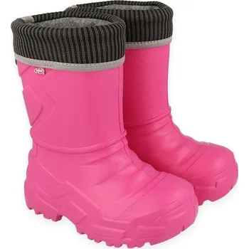 Dívčí holínky BEFADO 162X301 162Y301 zateplené holínky růžové 29 162X301_29