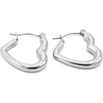 Náušnice Steel Jewelry Náušnice SRDCE Chirurgická ocel NS240167 dárkové balení zdarma