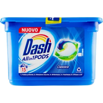 Prací prášek Dash prací kapsle na praní