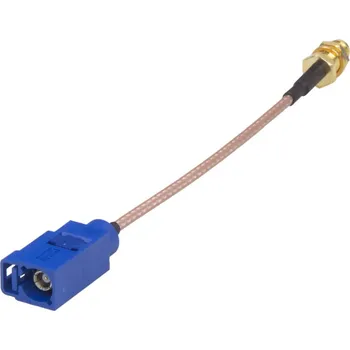 Autoanténa Anténní adaptér FAKRA samice GPS/samice SMA 10cm