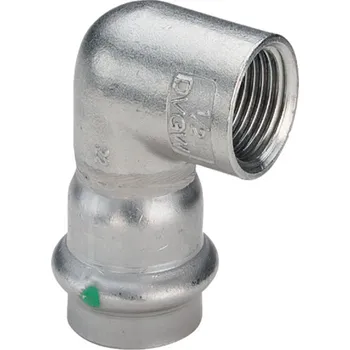 Přechodové koleno&nbsp;90° Viega Sanpress Inox s SC-Contur 2314.2 18 x 1/2˝