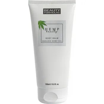 Tělové mléko BEAUTY FORMULAS HEMP Tělový balzám s konopným olejem, 150 ml