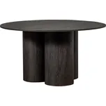 WOOOD Tmavě hnědý jídelní stůl Nooah 140 cm