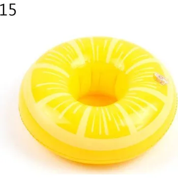 Nafukovací držák nápojů do vody - více variant - Ananas