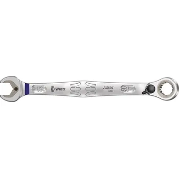 Klíč 6001 Ráčnový očkoplochý klíč, přepínatelná ráčnová mechanika, palcový, 7/16" x 165 mm [05020077001]