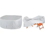 Deuba Ochranný kryt na dřevěné sestavy - stříbrný