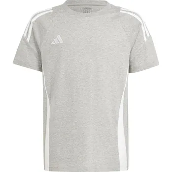 Dívčí tričko Tričko adidas Tiro 24 Sweat Tee Jr IR9356 140CM