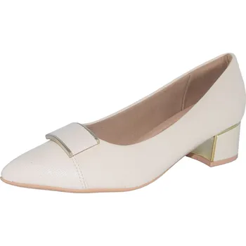 Dámské lodičky PICCADILLY dámské lodičky 739146-4 Barva: krémová, Velikost: 38