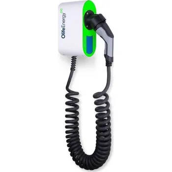 Nabíjecí stanice pro elektromobil OlifeEnergy OLIFE ENERGY WALLBOX BASE nabíjecí stanice 400V, typ 2, kroucený kabel