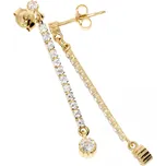 Zlatnictví Helios Společenské zlaté náušnice