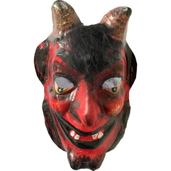 Karnevalová maska Papírová maska Čert