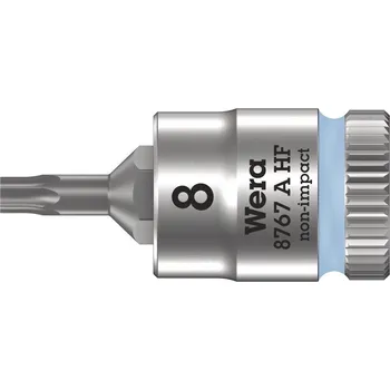 Bit 8767 A HF TORX® Zyklop zástrčný nástavec, s přidržovací funkcí, upínací část 1/4", TX 8 x 28 mm [05003360001]