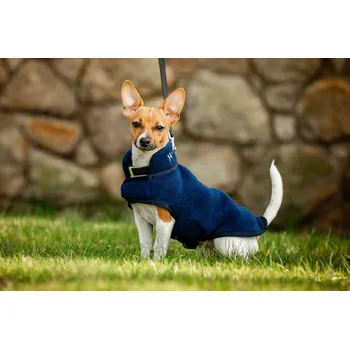 Pelíšek pro psa HORSEWARE Deka pro psy Signature Horseware, fleecová, navy S