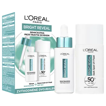 Kosmetická sada L'Oréal Bright Reveal denní rutina proti tmavým skvrnám 80 ml