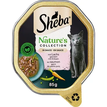 Krmivo pro kočku 22x85g Sheba Nature's Collection v omáčce - s lososem
