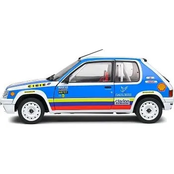 Hračka Solido PEUGEOT 205 RALLYE 1,9L SCHWAB COLLECTION 1990 1801716