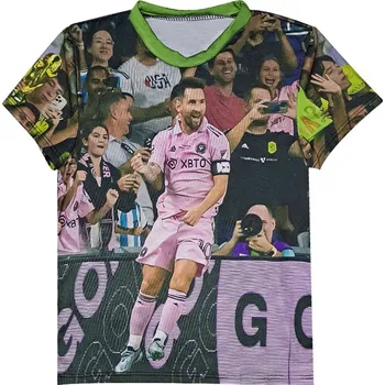 Fotbal Fotbalový dres tričko Messi 4 Velikost: 10