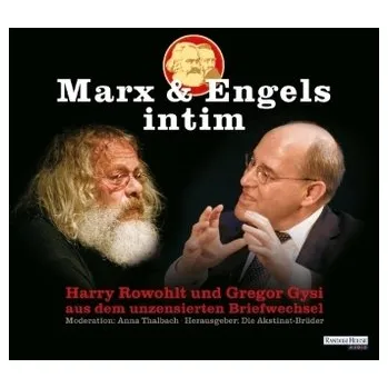 Literární biografie Marx & Engels intim, 1 Audio-CD - Marx, Karl