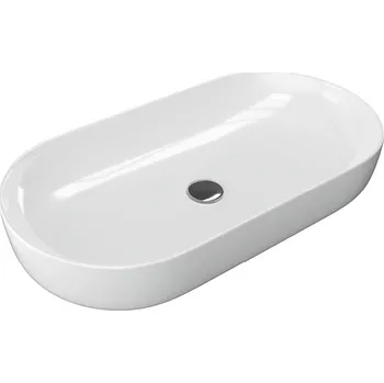 Umyvadlo Actima Jima umyvadlo 82x41 cm oválné na pult bílá CEAC.2001.820.WH