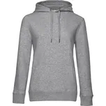 B&C Dámská mikina s kapucí Queen Hooded Barva: Šedý melír, Velikost: XXL