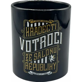 JAKO Hrnek s retro motivem FCHK vel. 0, černá