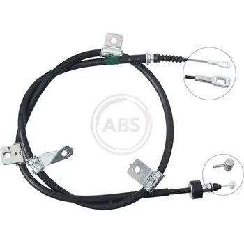 Lanko parkovací brzdy Tažné lanko, parkovací brzda A.B.S. K17468