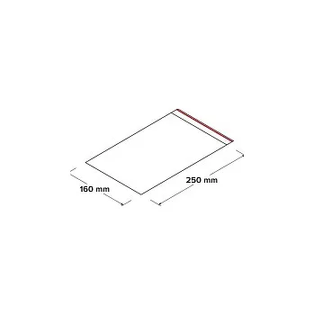 Obalový materiál Uzavíratelný ZIP sáček 160x250mm, 100 ks