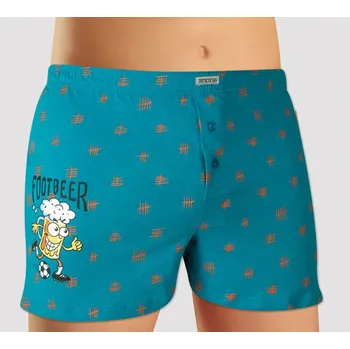 Pánské spodní prádlo Trenkoslipy pánské Andrie PS 5812 pivo tyrkysové Barva: tyrkys, Velikost: 3XL