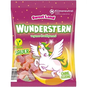 Bonbon Sweet Land Gumové Bonbóny Wunderstern Kyselé 350g