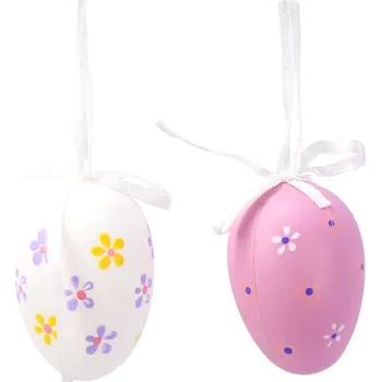 Velikonoční dekorace Dekorace- Vejce plast v org.sáčku