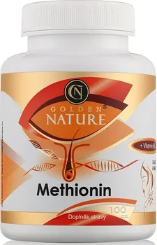 Aminokyselina Golden Nature Methionin + Vitamin B6 100 cps.