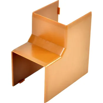 Elektroinstalační materiál KOPOS Kryt LHD 40x40 rohový vnitřní světlé dřevo