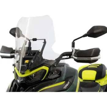 BENELLI - Vysoký plexi štít s ofuky zatmavený pro TRK 702/X