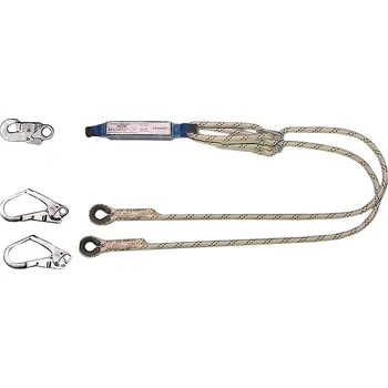 Úvazek Tlumič pádu ABM s 2 lany 3 karabinami Canis