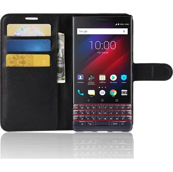 Pouzdro na mobilní telefon TVC WalletCase Blackberry Key 2 LE Barva: Černá
