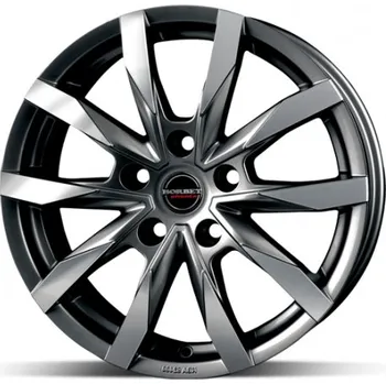Alu kolo Borbet CW5 Mistral Anthracite Polished Glossy 7,5x18 5x118 ET53 71,1