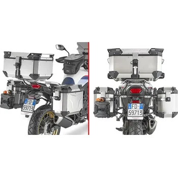 Nosič na motocykl a skútr Givi PLO1201CAM nosič bočních kufrů Honda XL 750 Transallp (23-)