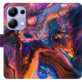 Pouzdro na mobilní telefon Flipové pouzdro iSaprio - Magical Paint - Xiaomi Redmi Note 13 Pro