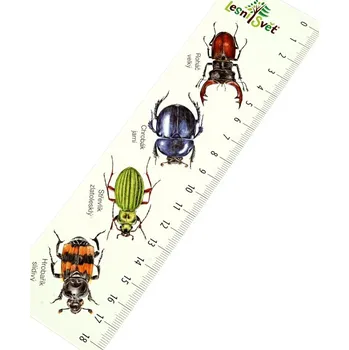 Zarážka na knihu Lesní svět Papírová záložka s měřítkem Brouci (Papírová záložka s měřítkem od českého výrobce Lesní svět. Ideální záložka do učebnice přírodopisu. Obrázky malují čeští ilustrátoři. Rozměry: (š) 19 cm × (v) 5 cm, 1str. potisk.)