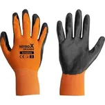 BRADAS rukavice NITROX ORANGE nitril vel.9, 715669