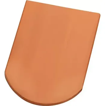 pálená krytina Tondach Bobrovka hřebenová kulatý řez režná