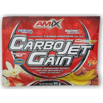 Sportovní výživa Amix CarboJet Gain 50g sáček Varianta: vanilla