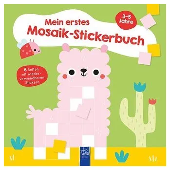 První čtění Mein erstes Mosaik-Stickerbuch 3-5 Jahre (Cover Lama)