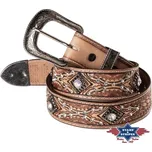 Kožený opasek WG-117 42 inch (106 cm)