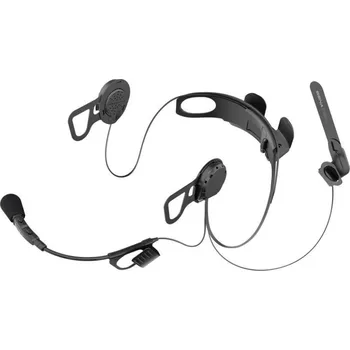 Interkom na motorku Bluetooth handsfree headset 10U pro přilby Shoei J-Cruise (dosah 1,6 km), SENA