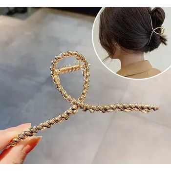 Skřipec do vlasů BE 30423 Zlatá