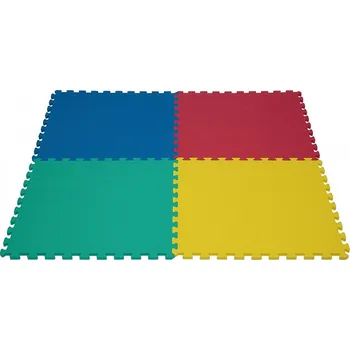 Gymnastika Žíněnka Eva 100x100x2 cm - TOP kvalita Modrá