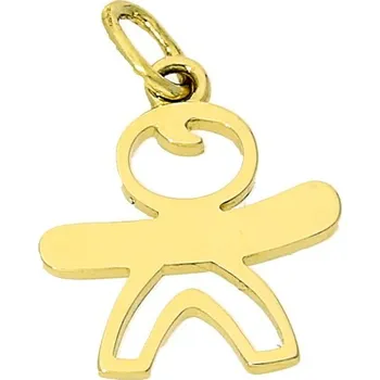 Přívěsek Goldstore Kluk zlatý přívěs Váha: 0.95 g