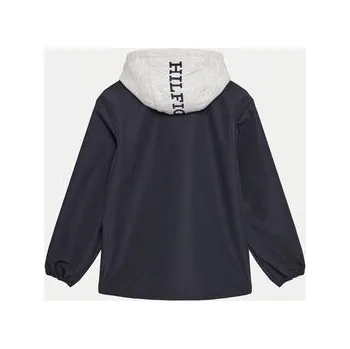 Dámská bunda Tommy Hilfiger Bunda pro přechodné období KB0KB08869 Tmavomodrá Regular Fit 12Y